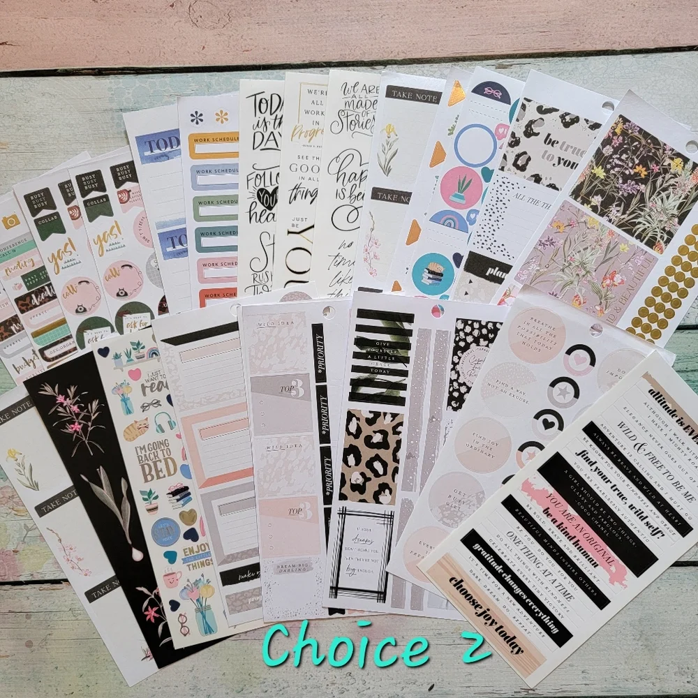 Planner sticker bundle
